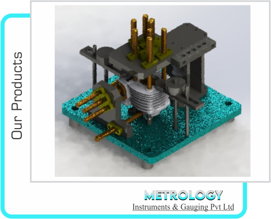 Hole Position Checking Fixture for Cylinder Block